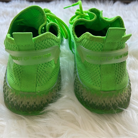 LIME GREEN PONY SNEAKER - Picture 4 of 5